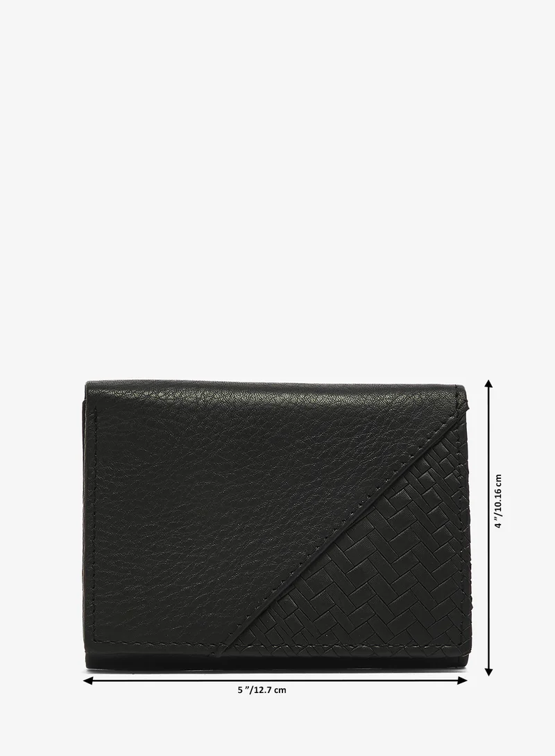 Robert Wood  Genuine Leather Tri Fold Wallet for Men | Best Price UAE